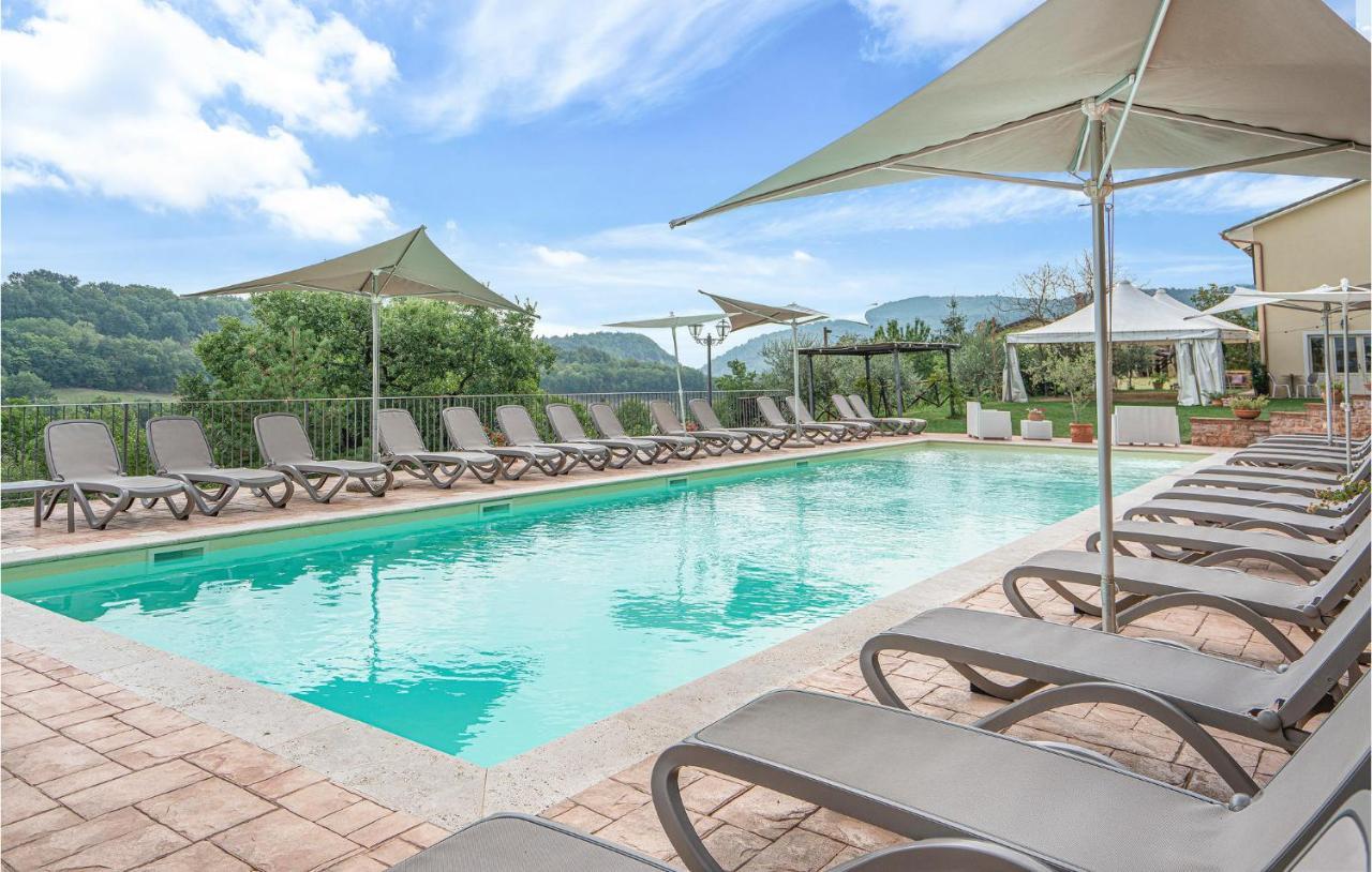 Apartment Località Macerino 46 with Outdoor Swimmingpool Exterior foto