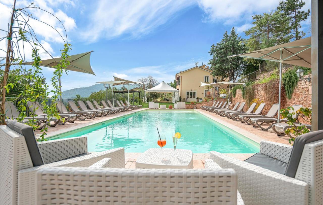 Apartment Località Macerino 46 with Outdoor Swimmingpool Exterior foto